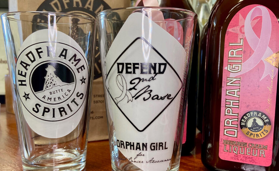 Defend second base glassware donates to breast cancer screenings