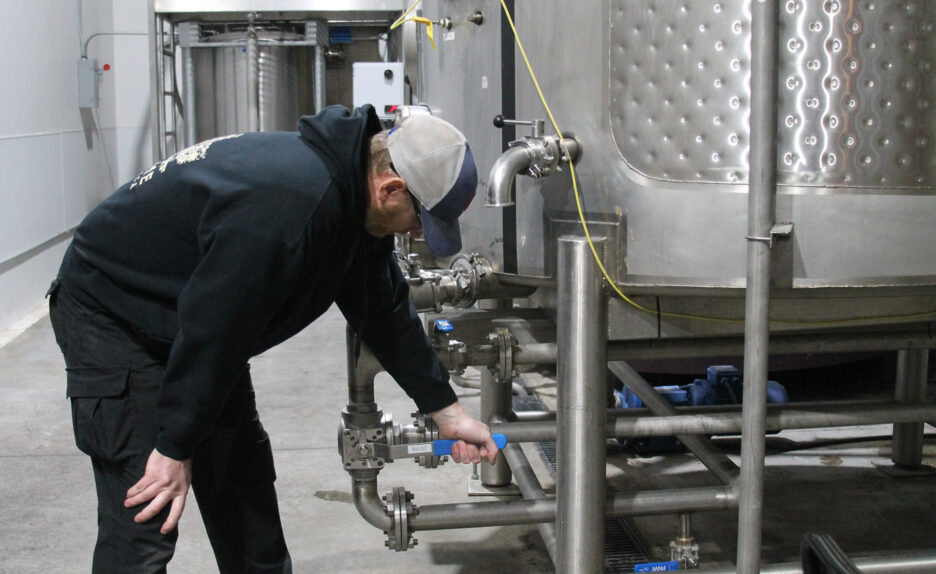 T85 Production Manager, Greg Barnett, crunched the numbers and round we could reduce water usage without sacrificing the quality of our spirits.