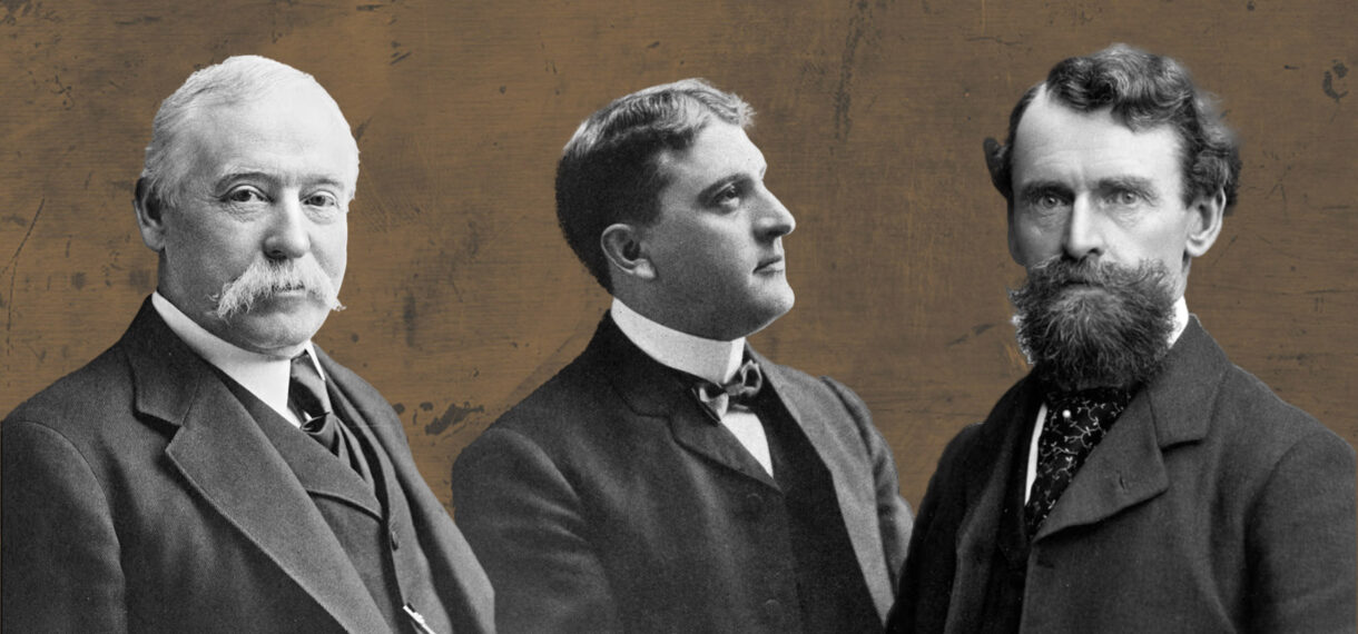Butte's three Copper Kings sit side by side.
