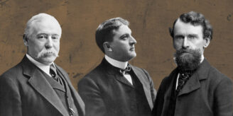 Butte's three Copper Kings sit side by side.